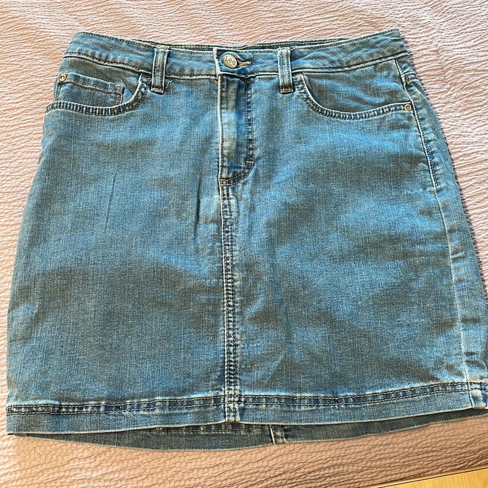 Denim Skort